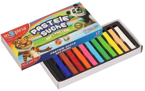 Pastele suche 12 kolorów, InSpiria