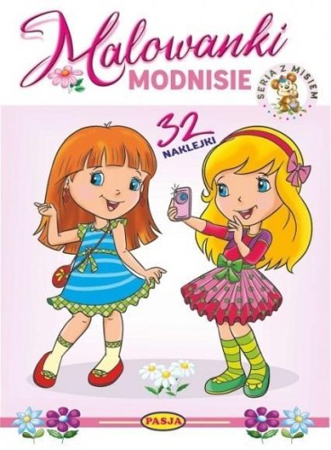 Malowanki Modnisie. Seria z misiem, praca zbiorowa