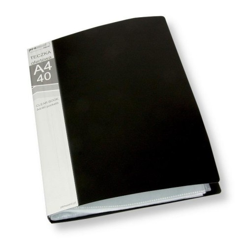 Teczka A4/40 ofertowa czarna, Polsirhurt