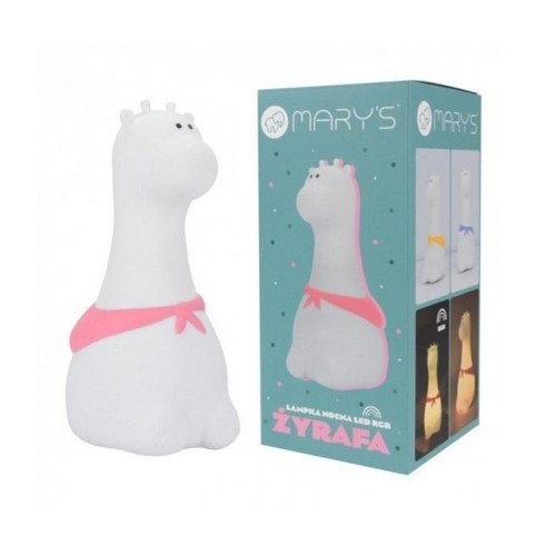 Lampka nocna LED RGB żyrafa, Mary's