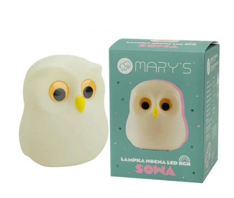 Lampka nocna LED sowa, Mary's