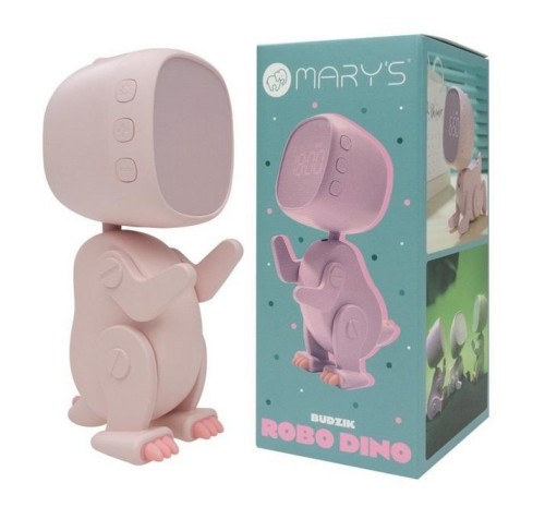 Budzik robo dino różowy, Mary's