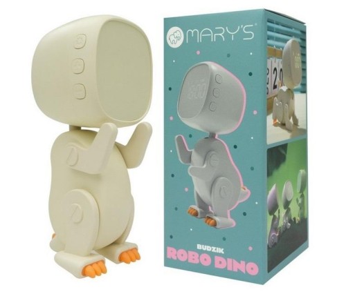 Budzik robo dino biały, Mary's