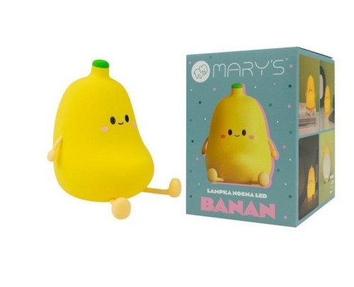 Lampka nocna LED banan, Mary's
