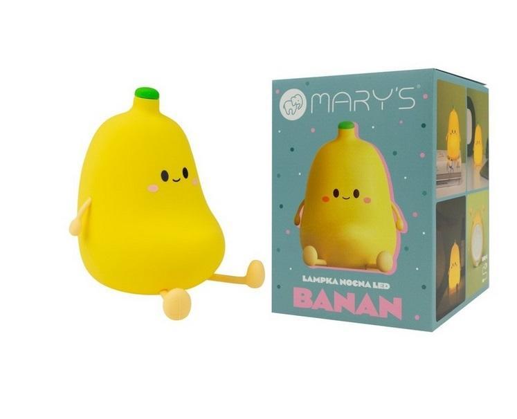 Lampka nocna LED banan, Mary's