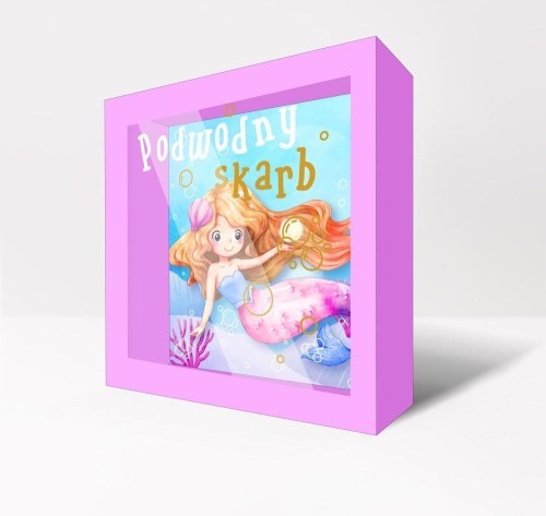 Skarbboxy podwodny skarb syrenka, Kukartka
