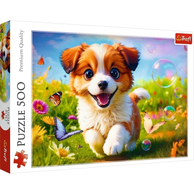 Puzzle 500 Wesoły piesek TREFL, Trefl