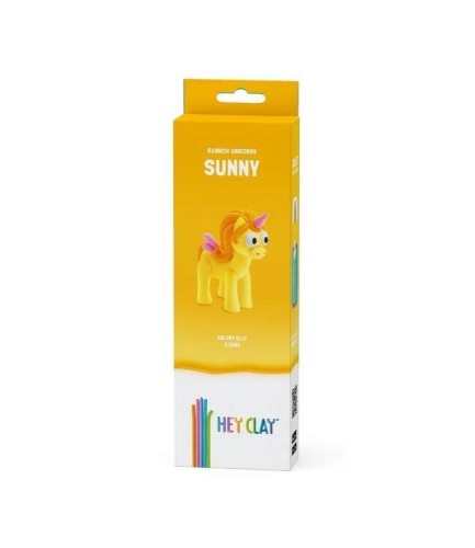 Hej Clay - Tęczowy Jednorożec Sunny, TM Toys