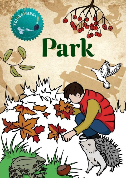 Park kolorowanka, Katarzyna Kopiec Sekieta