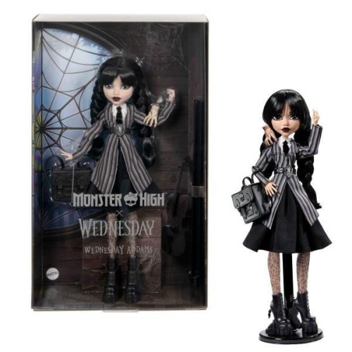 Monster High Lalka Wednesday Addams, Mattel