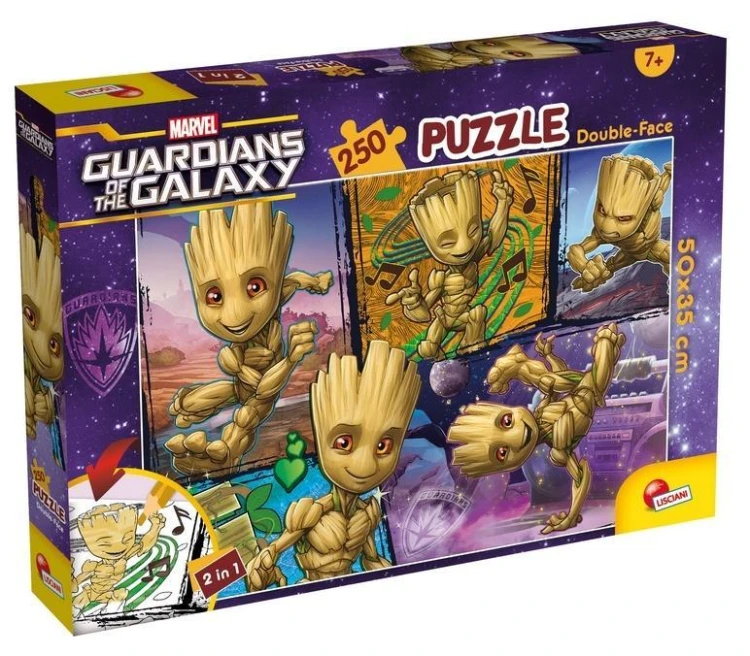 Puzzle 250 Disney marvel Groot, Lisciani