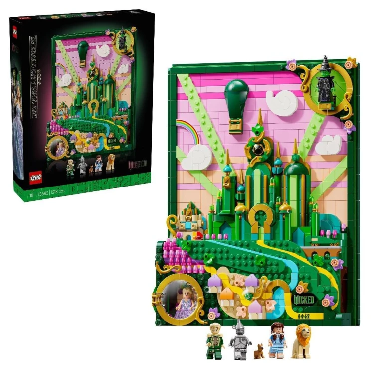 LEGO(R) WICKED 75685 Obraz Emerald City, LEGO(R)