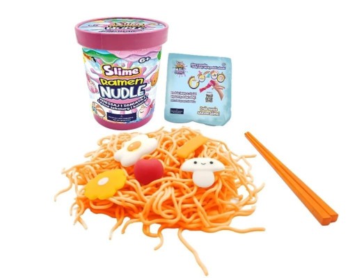 Slime Ramen Nudle uśmiechnięty grzybek, EPEE