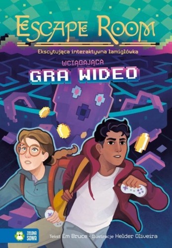 Escape Room. Gra wideo, Em Bruce, Helder Oliveira