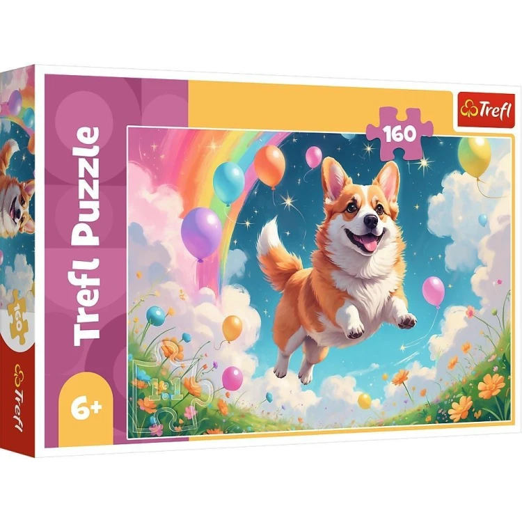 Puzzle 160 Najlepszy przyjaciel człowieka TREFL