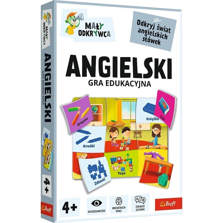 Mały odkrywca - Angielski TREFL, Trefl