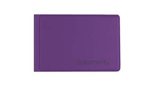 Okładka na dokumenty małe violet, Biurfol
