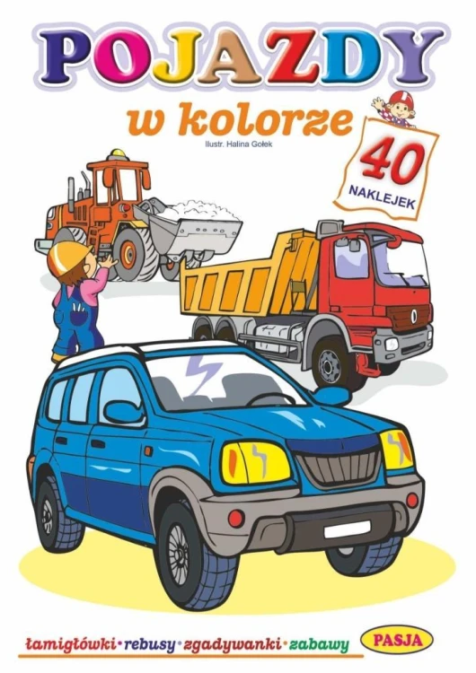 Pojazdy w kolorze, Halina Gołek