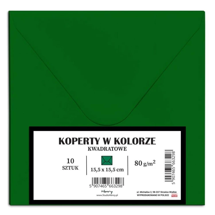 Koperty KW butelka 10szt, Henry