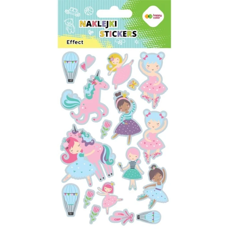 Naklejki Ballet 10x20cm HAPPY COLOR, GDD