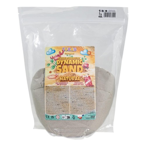 Piasek dynamiczny naturalny Doypack 5kg TUBAN