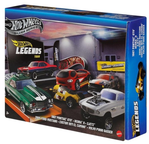 Hot Wheels Legends Samochody 1:64 6-pak, Mattel