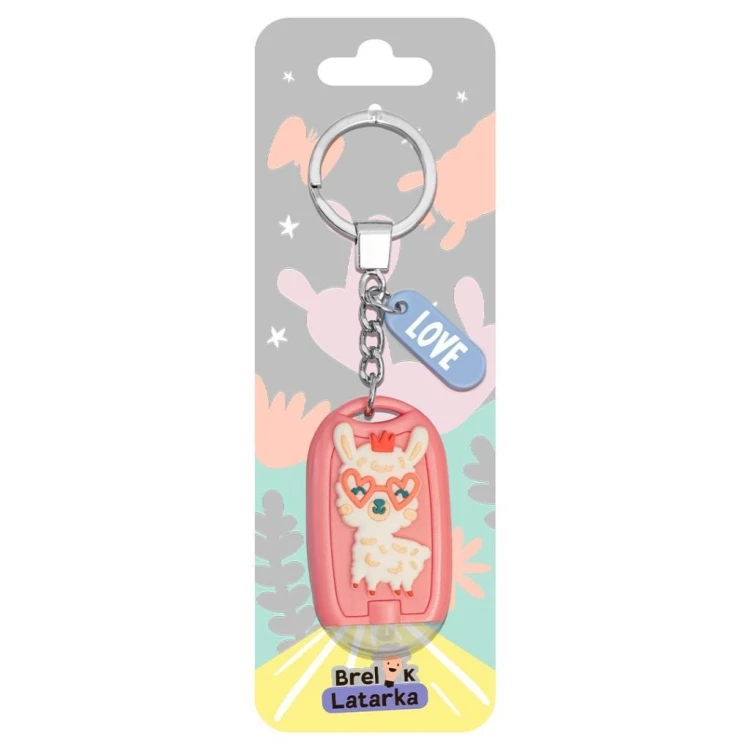 Brelok 3D z latarką - Love, Be-Happy Gifts