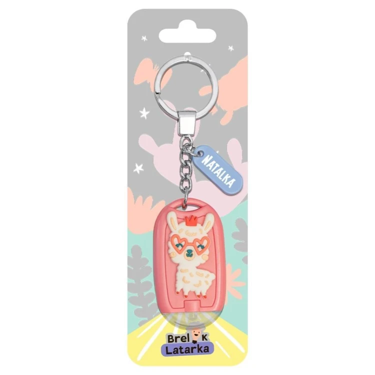 Brelok 3D z latarką - Natalka, Be-Happy Gifts