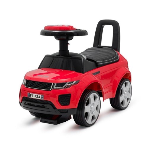 Jeździk SUV ekoskóra Prime czerwony, Baby Mix