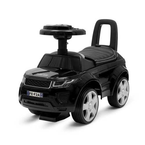 Jeździk SUV ekoskóra Prime czarny, Baby Mix