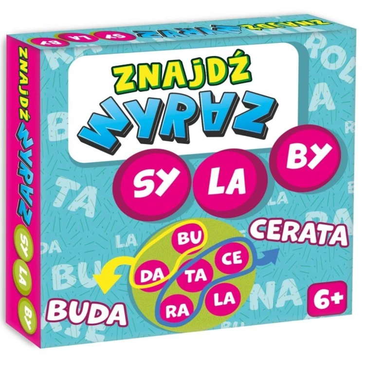 Znajdź wyraz Sylaby, Kangur