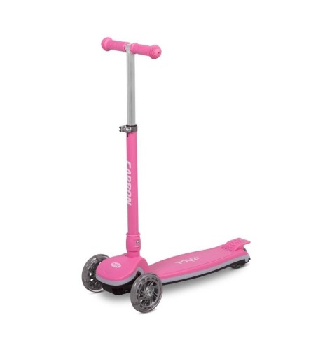 Hulajnoga 3-kołowa Carbon pink, Toyz