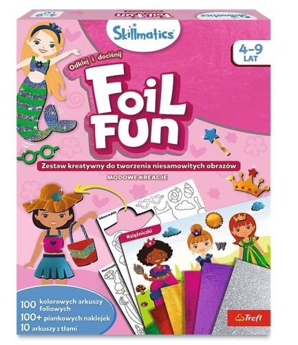 Zestaw Skillmatics Foil Fun Modowe Kreacje TREFL