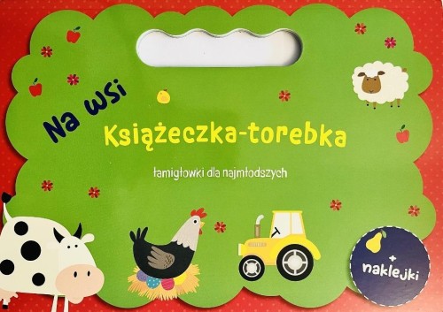 Książeczka torebka z naklejkami. Na wsi