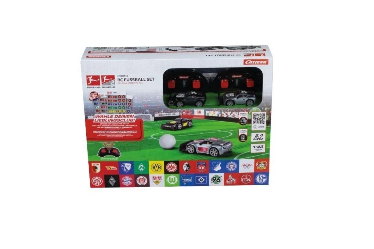 Bundesliga R/C Soccer Set 2,4GHz 1:43, Carrera
