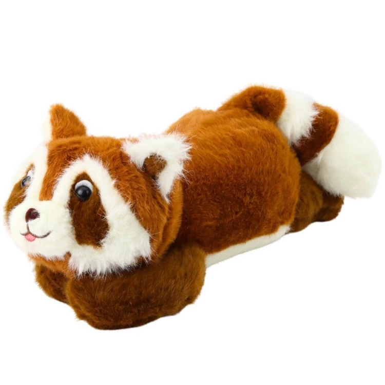 Maskotka przytulanka szop brązowy 30cm, Leantoys