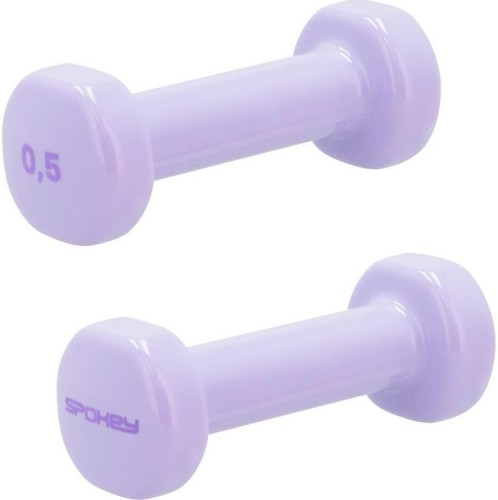 Zestaw hantli winylowych 2x0,5kg Shape fiolet