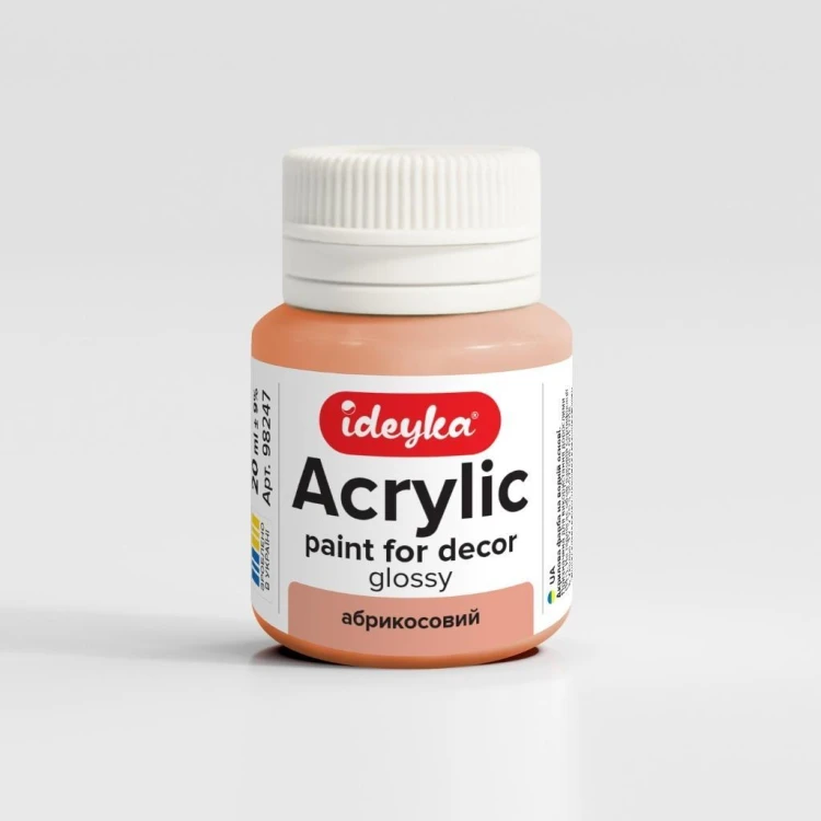 Farba akrylowa Morela 20ml, Ideyka