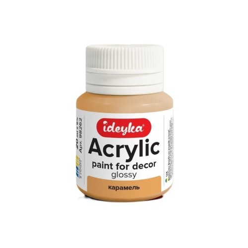 Farba akrylowa Karmel 20ml, Ideyka