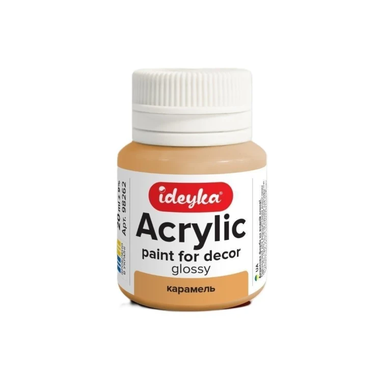 Farba akrylowa Karmel 20ml, Ideyka