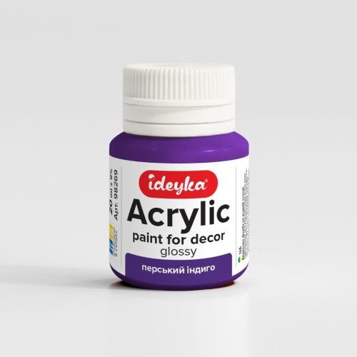 Farba akrylowa Perskie indygo 20ml, Ideyka