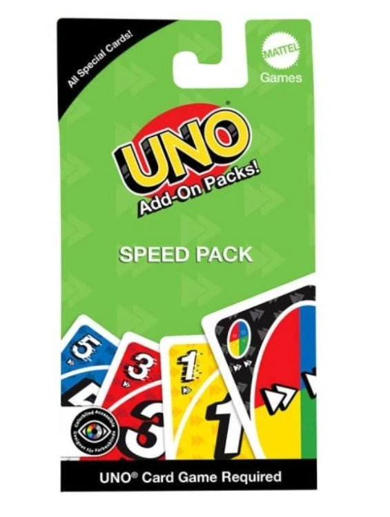 Uno Add-On Packs Speed Pack, Mattel