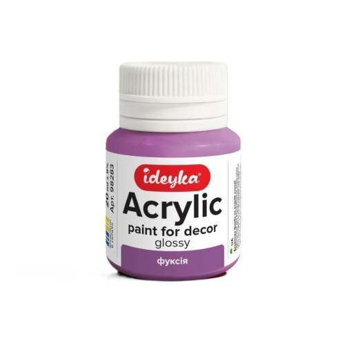 Farba akrylowa Fuksja 20ml, Ideyka