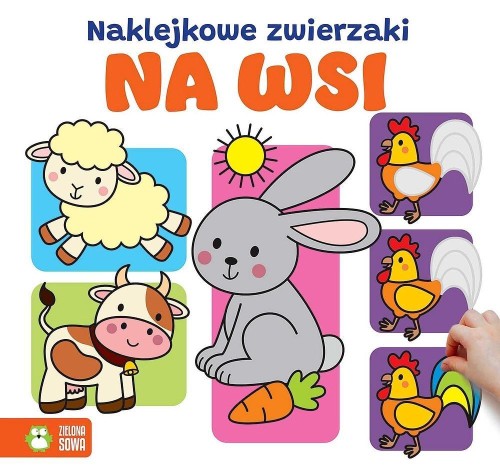 Naklejkowe zwierzaki. Na wsi, Natalia Berlik