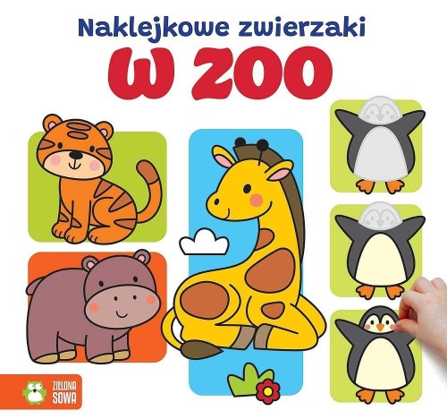 Naklejkowe zwierzaki. W zoo, Natalia Berlik