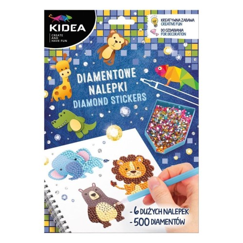 Naklejki diamentowe Zoo KIDEA, DERFORM
