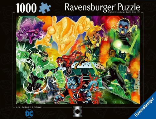 Puzzle 2D: Green Lantern 1000el, Ravensburger