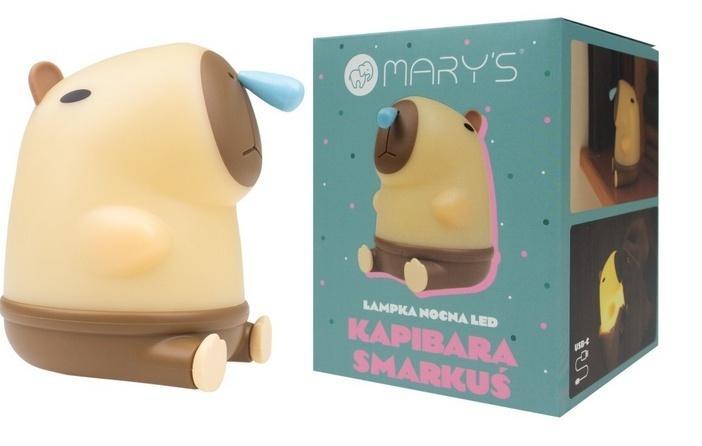 Lampka nocna LED Kapibara Smarkuś, Mary's