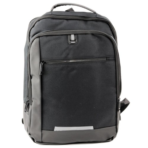 Plecak biznesowy z USB czarny 16L, Leantoys