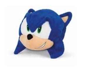 Poduszka Sonic i pluszowy ogrzewacz do dłoni